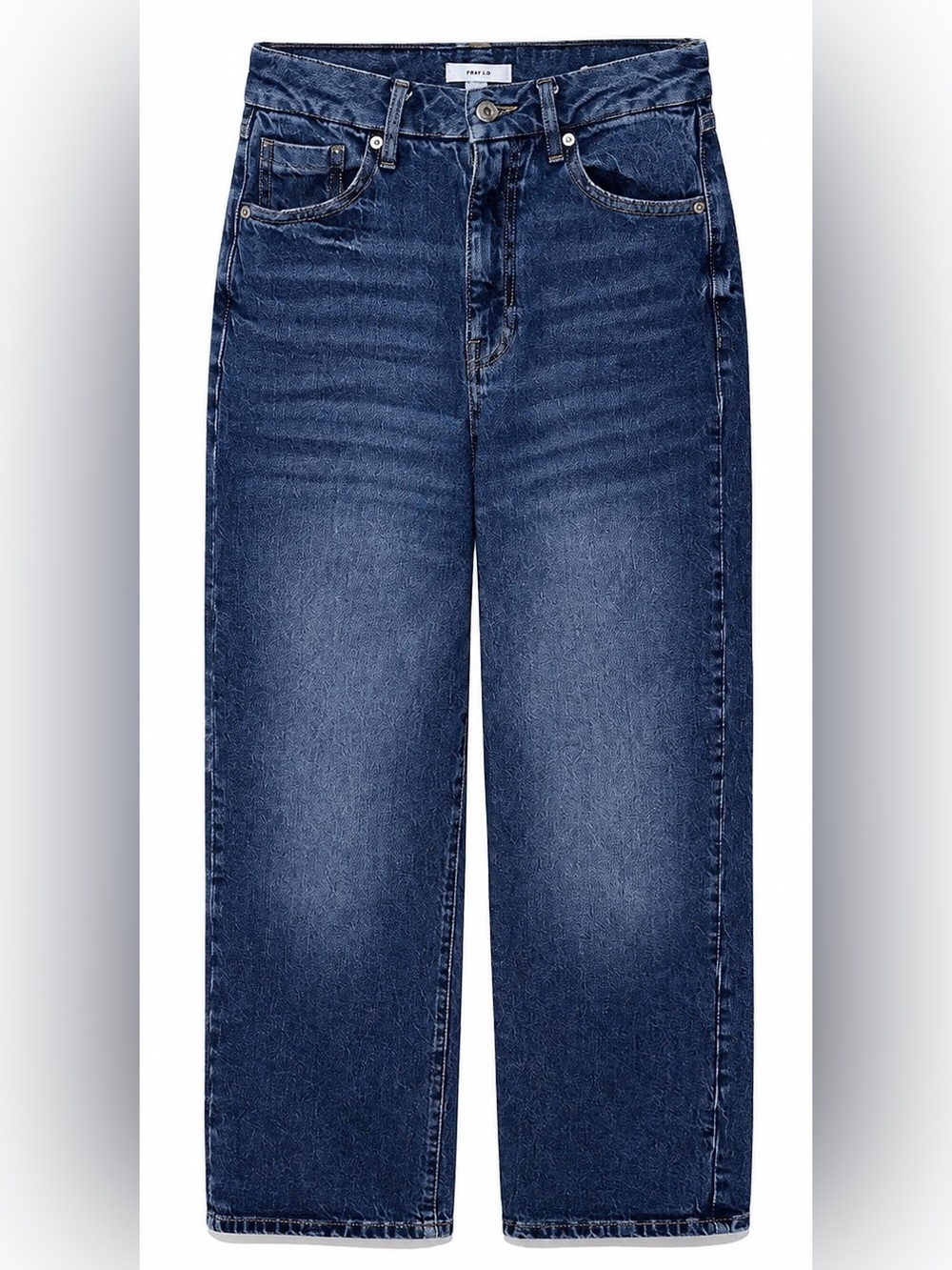 Forever 21 Women’s Curved Fit Straight Leg Jeans Blue Denim Size 27 High Rise